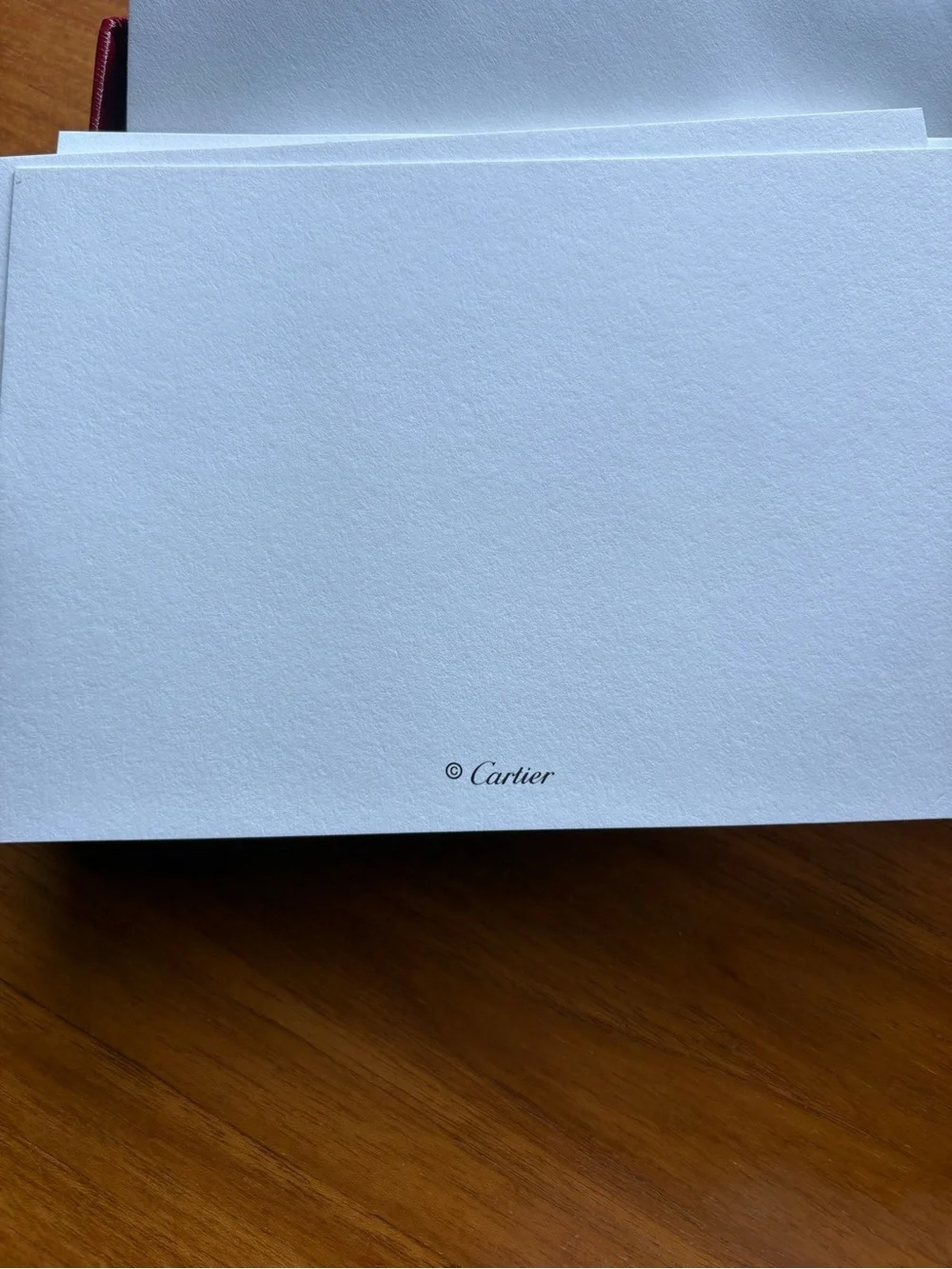 Vintage Cartier Stationery Set - Rare Bowling Motif (10 Cards & Envelopes) NIB
